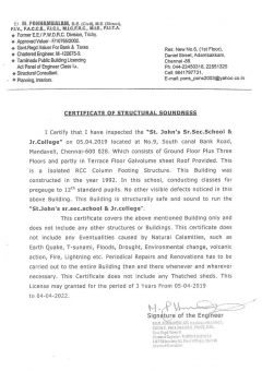 Certificate-of-Structural-soundness